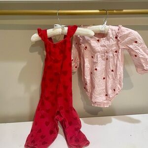 Adorable 12 Month Girls Valentine’s outfits